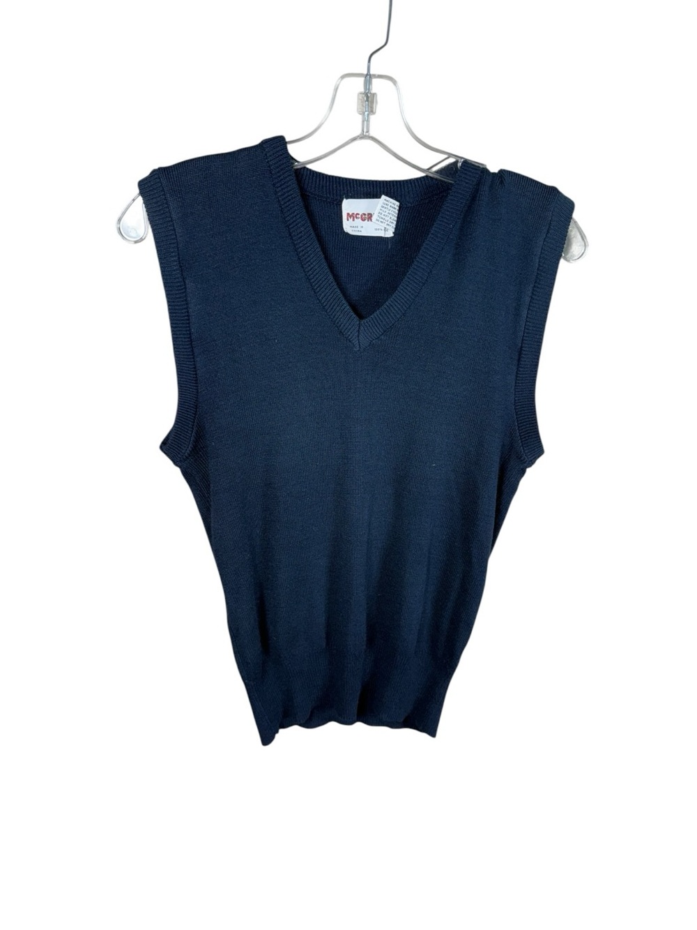 McGregor Navy Knit Sweater Vest